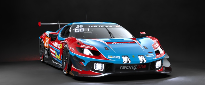Racing One confirms 24H SERIES return at Dubai with Ferrari 296 GT3